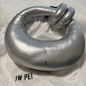 JW PEI Abacus Metallic Silver Women's Bag